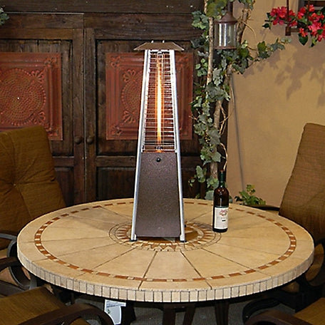 AZ Patio 39" Tabletop Quartz Glass Propane Heater, 9,500 BTUs