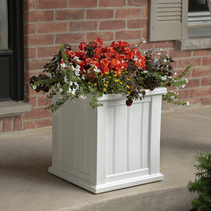 Cape Cod 16-inch Square Self-Watering Pot Planter Box