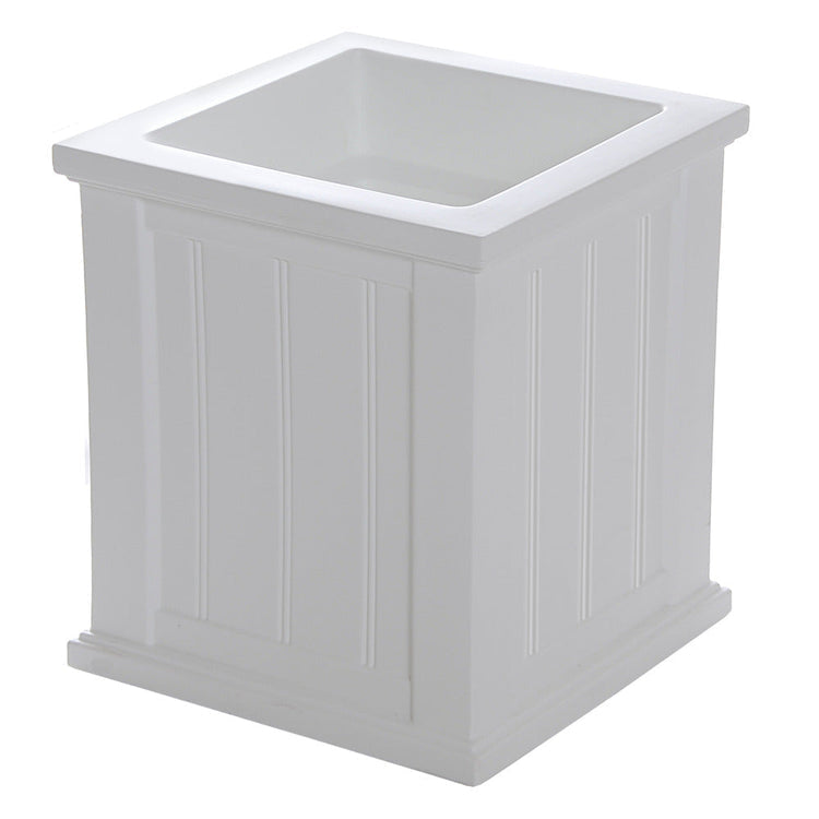 Cape Cod 16-inch Square Self-Watering Pot Planter Box