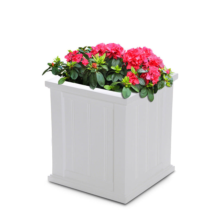 Cape Cod 16-inch Square Self-Watering Pot Planter Box