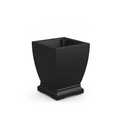 Acadia 18-inch Black Self-Watering Pot Planter