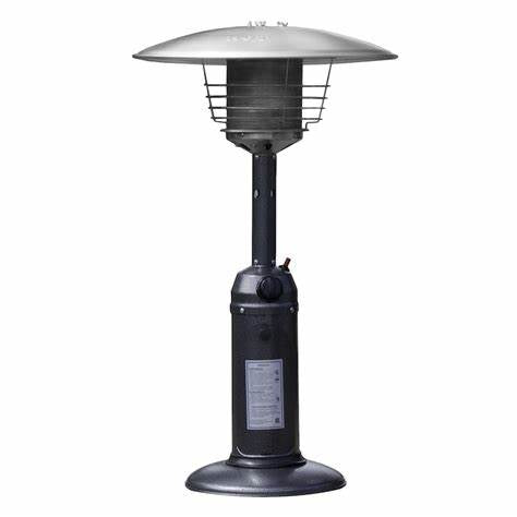 AZ Patio Heaters 39-inch Tabletop Silver Patio Propane Heater