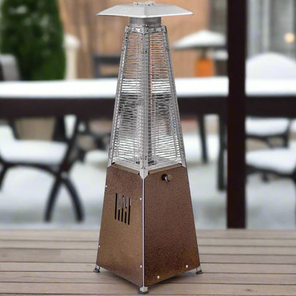 AZ Patio 39" Tabletop Quartz Glass Propane Heater, 9,500 BTUs