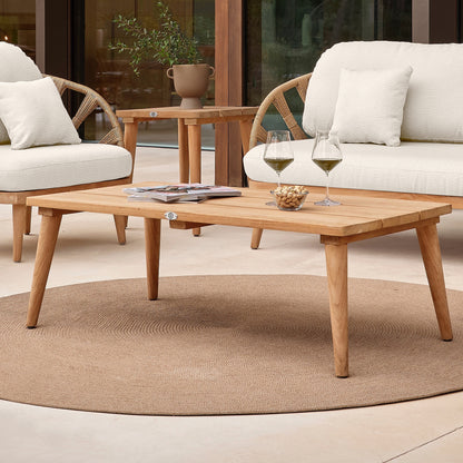 Skyline Design Krabi 47" Outdoor Teak Wood Coffee Table